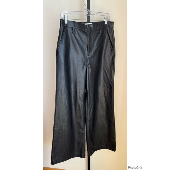 Pistola Lana Trouser Tailored High Rise Ultra Wide Leg in Slate Black - Picture 2 of 5